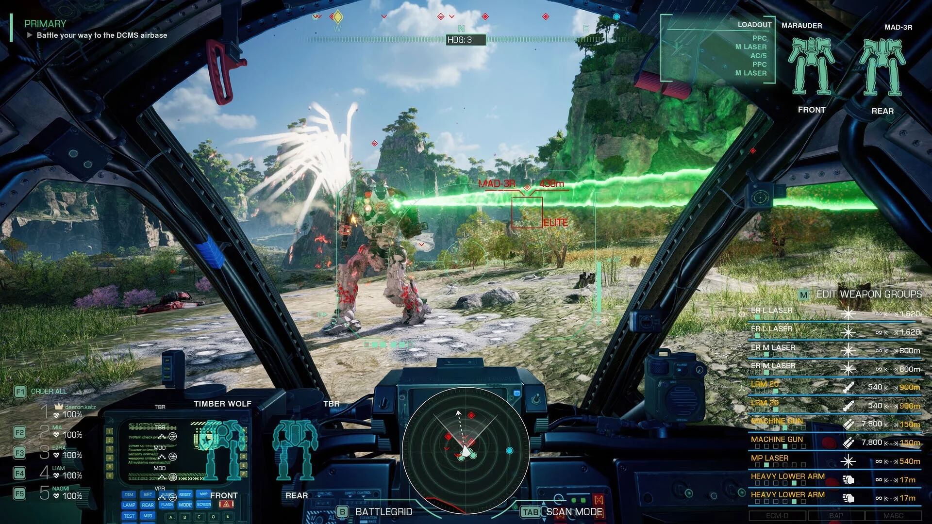 Изображение игры: MechWarrior 5: Clans