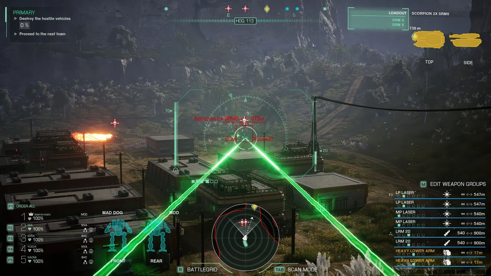 Изображение игры: MechWarrior 5: Clans