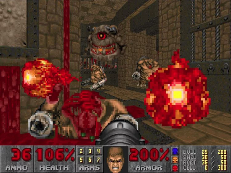 Изображение игры: Doom II - No Rest for the Living