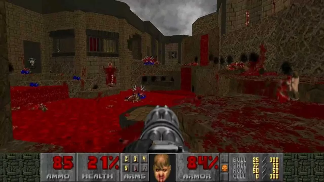 Изображение игры: Doom II - No Rest for the Living
