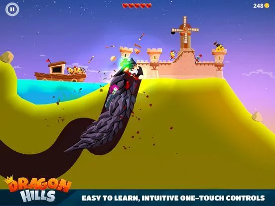 Изображение игры: Dragon Hills