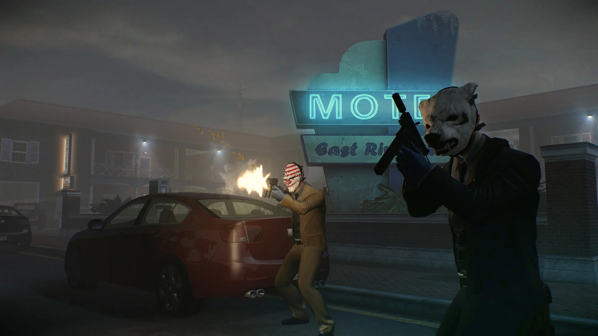 Изображение игры: PayDay 2: Hotline Miami