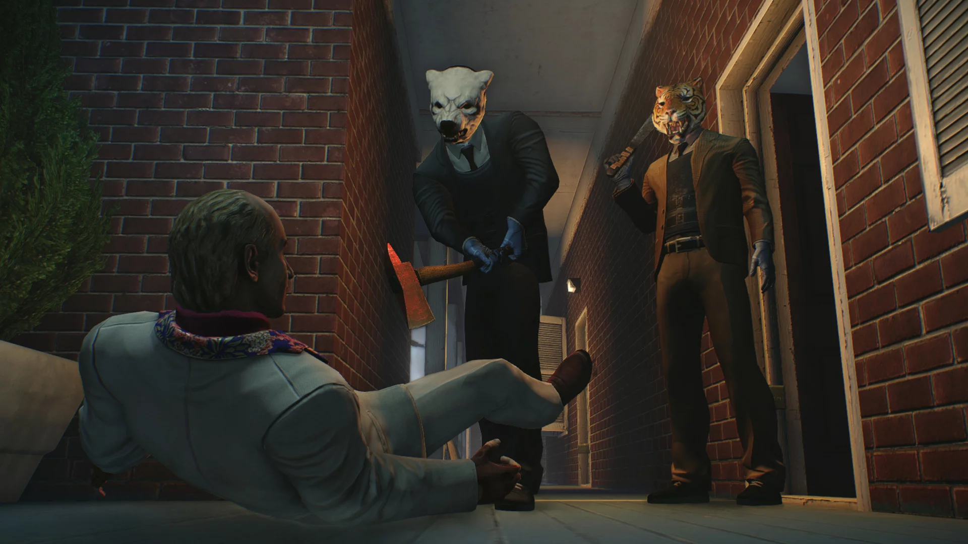 Изображение игры: PayDay 2: Hotline Miami