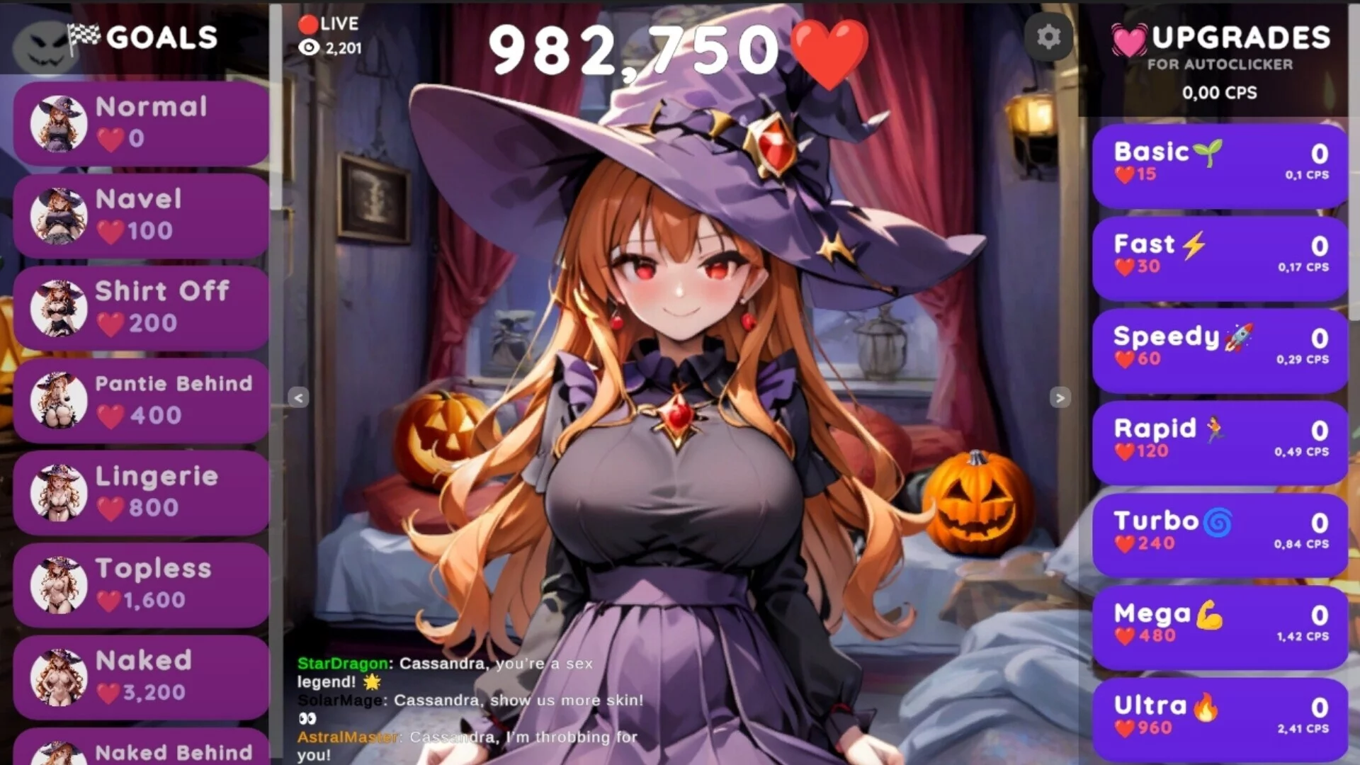 Изображение игры: Hentai Clicker: Cassandra is streaming