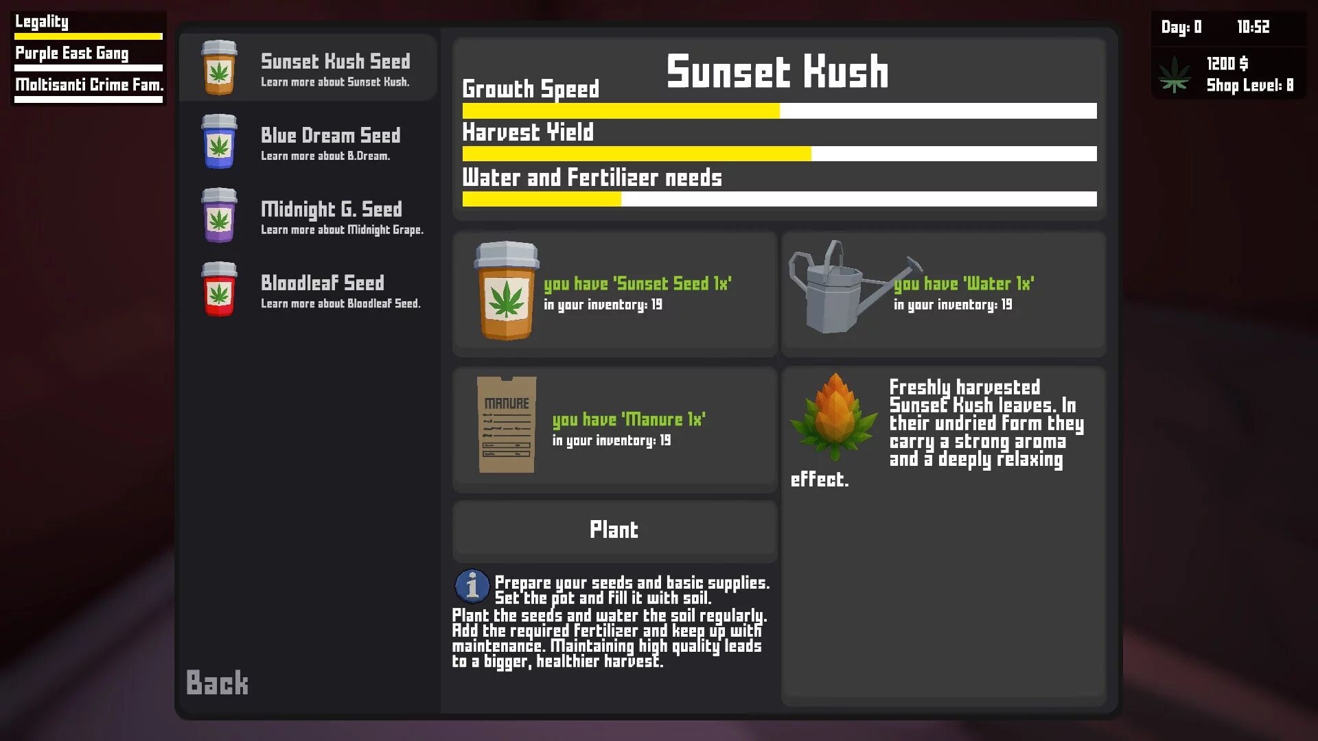 Изображение игры: Weed Store Simulator