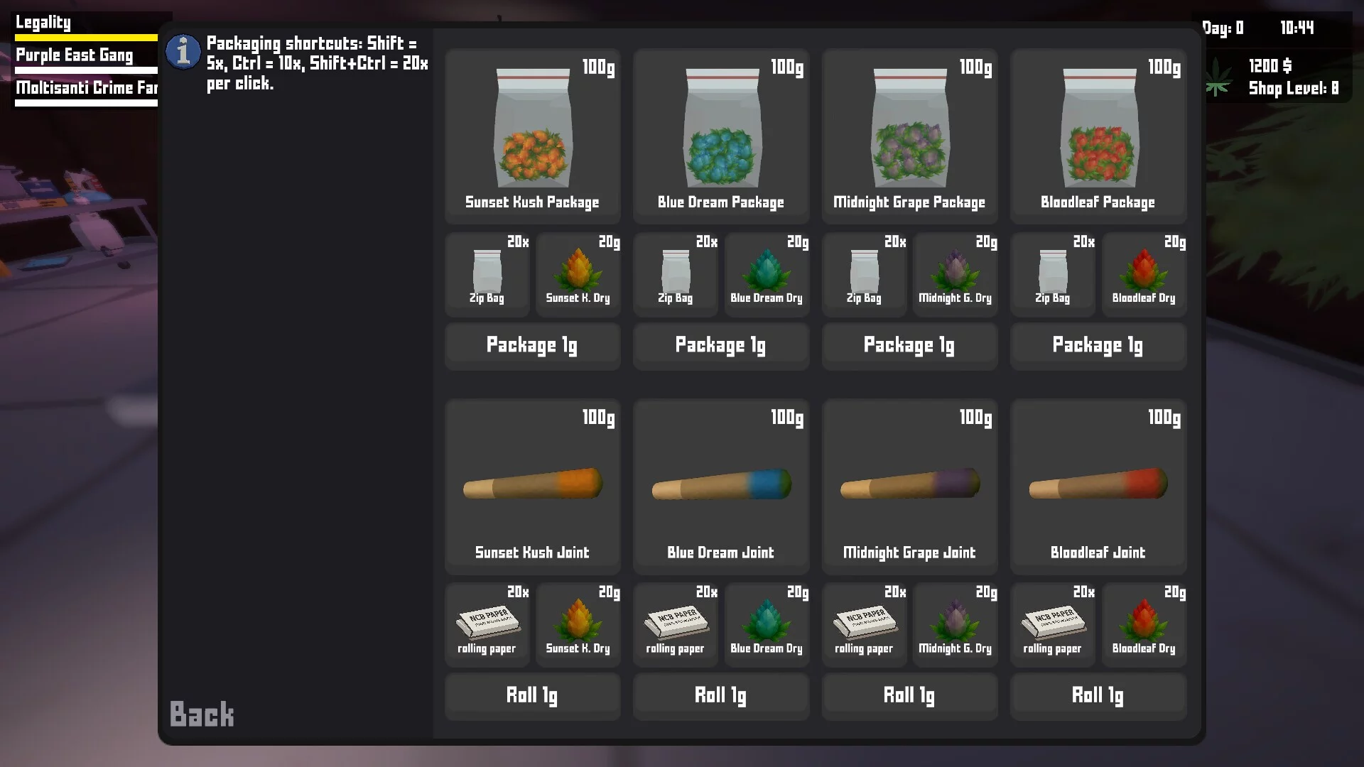 Изображение игры: Weed Store Simulator