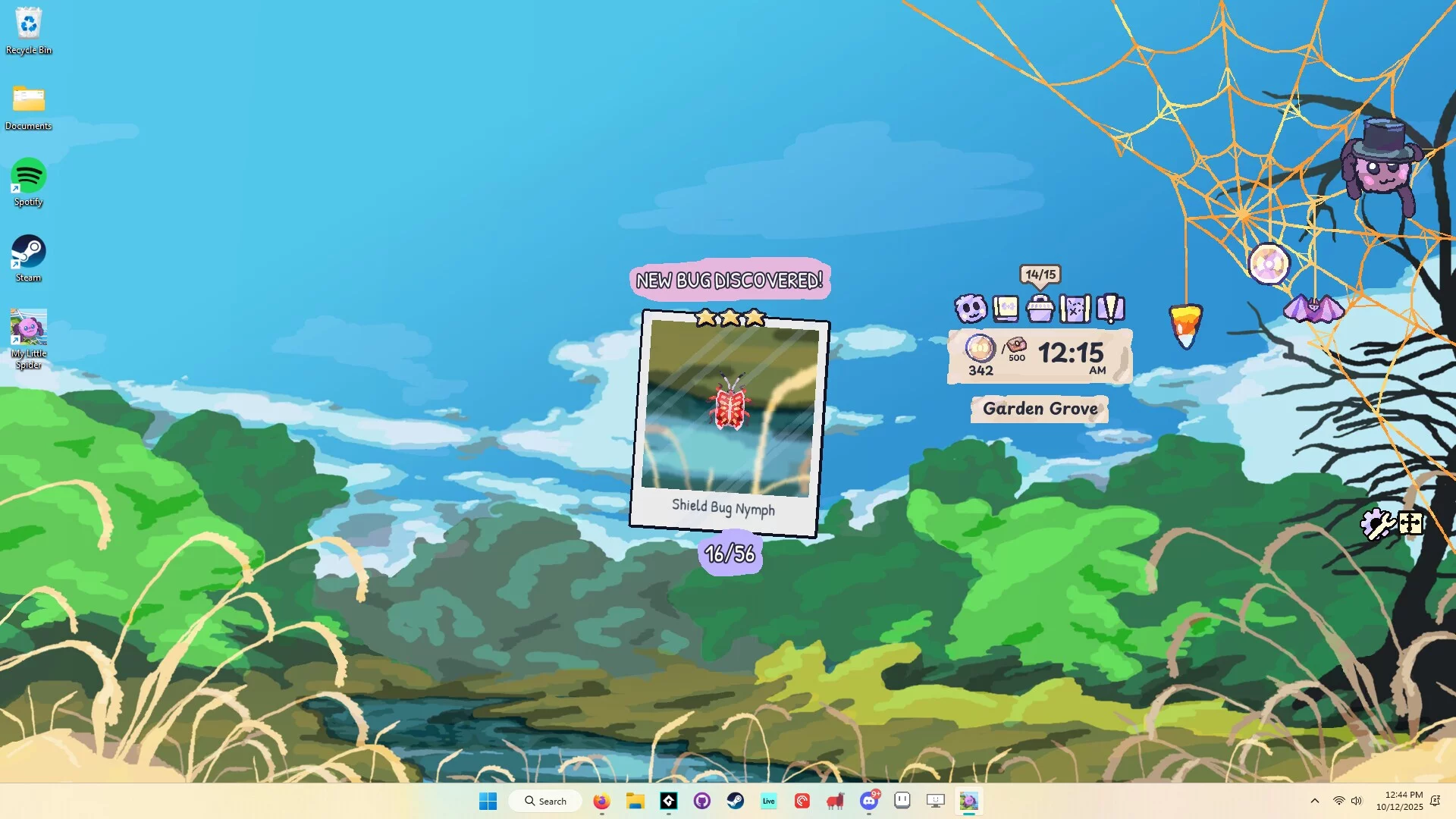 Изображение игры: My Little Spider