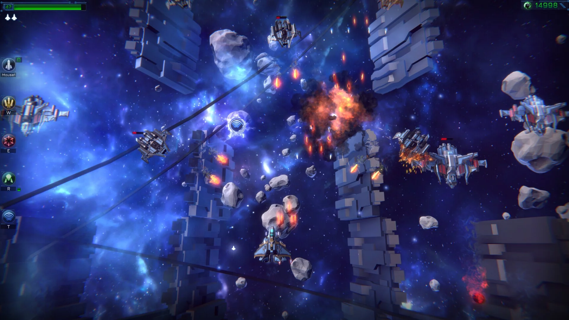 Изображение игры: Astro Flame: Starfighter