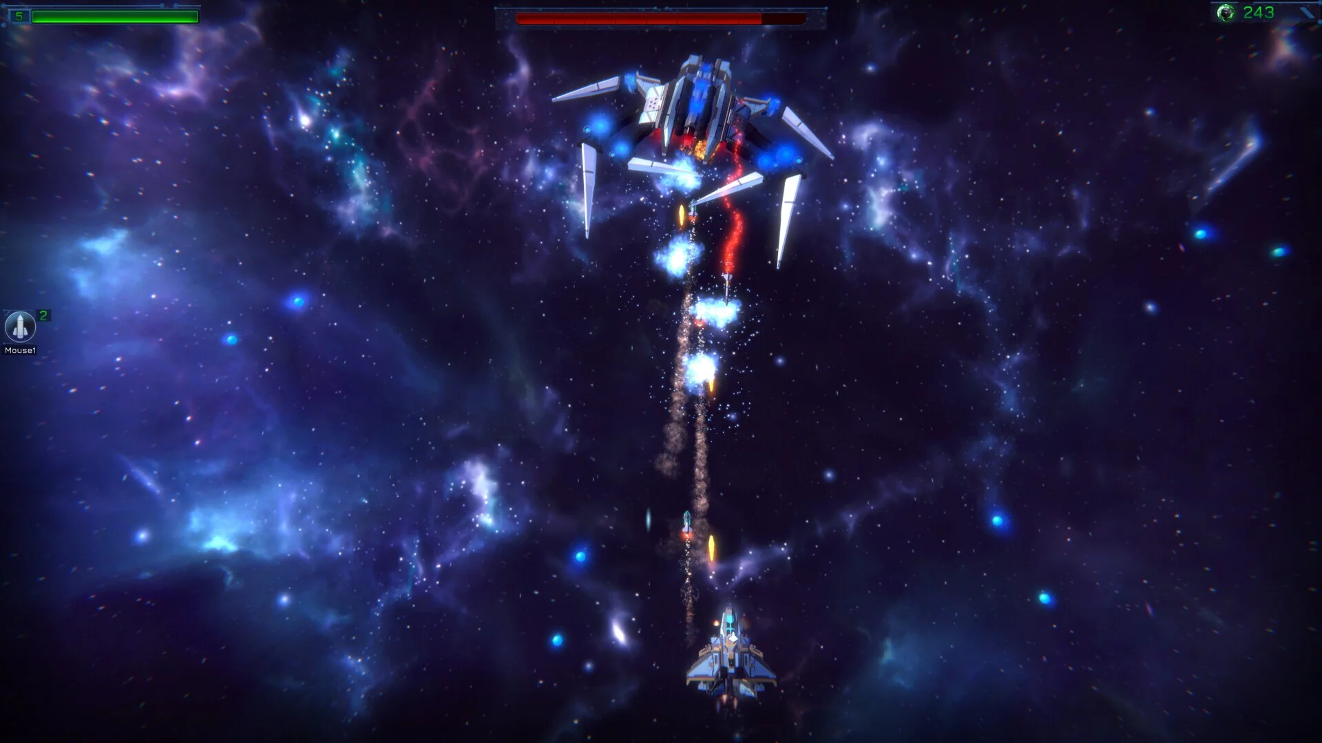 Изображение игры: Astro Flame: Starfighter