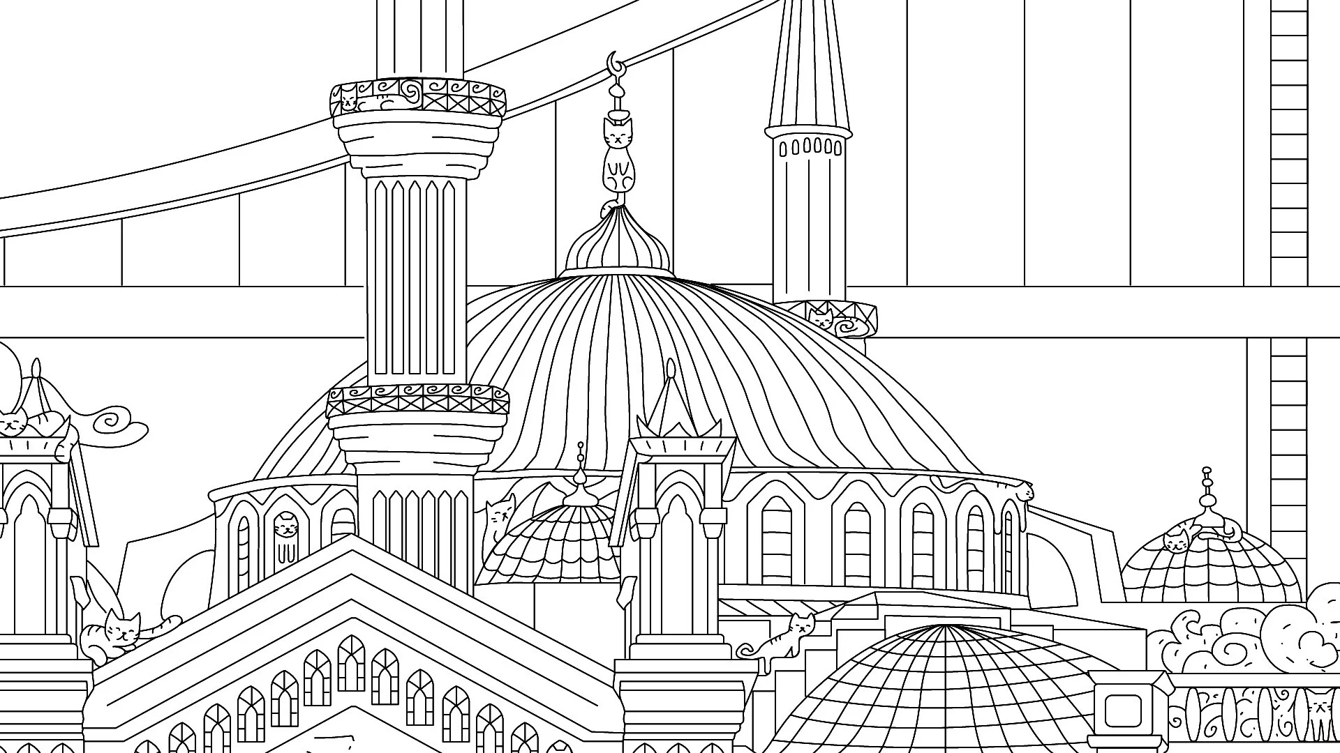 Изображение игры: 100 Cats Istanbul