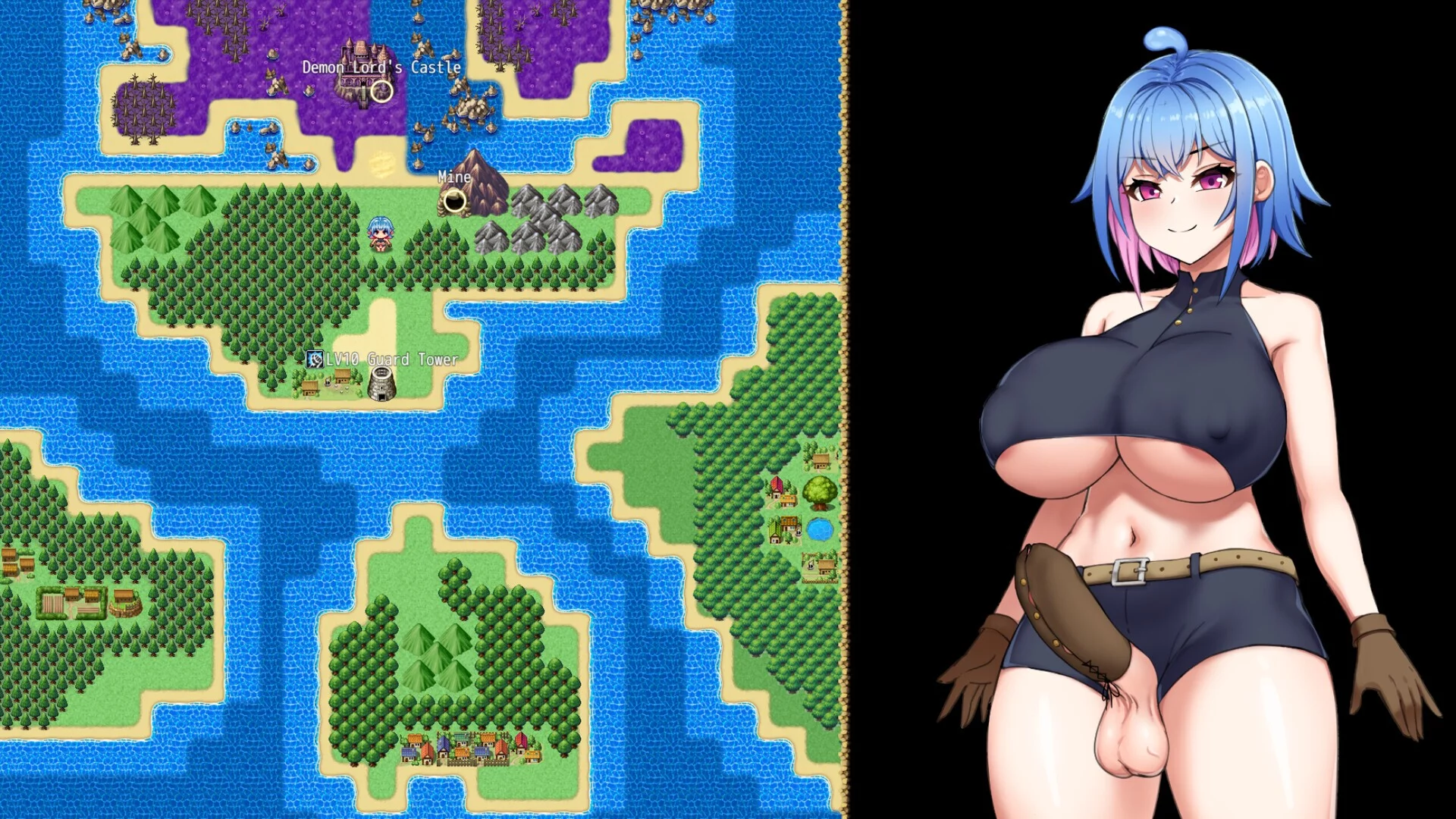 Изображение игры: Futanari's Sex World!