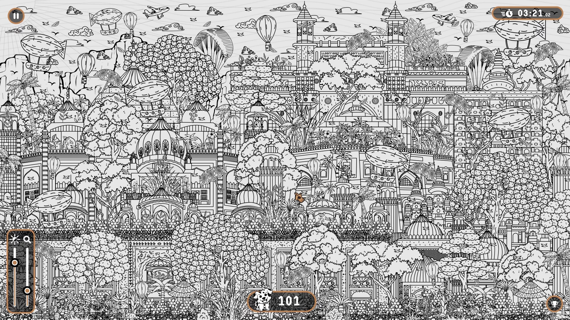 Изображение игры: 101 Dogs Hidden in India