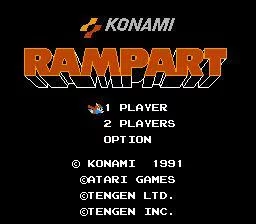 Изображение игры: Rampart (1990)