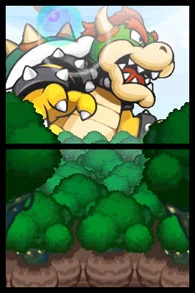 Изображение игры: Mario and Luigi: Bowser's Inside Story