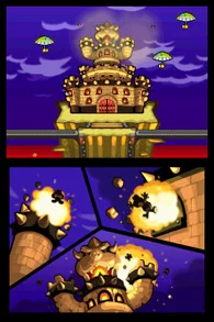 Изображение игры: Mario and Luigi: Bowser's Inside Story