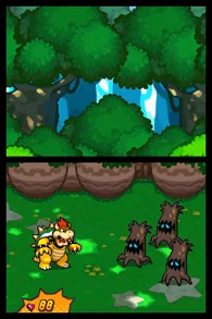 Изображение игры: Mario and Luigi: Bowser's Inside Story