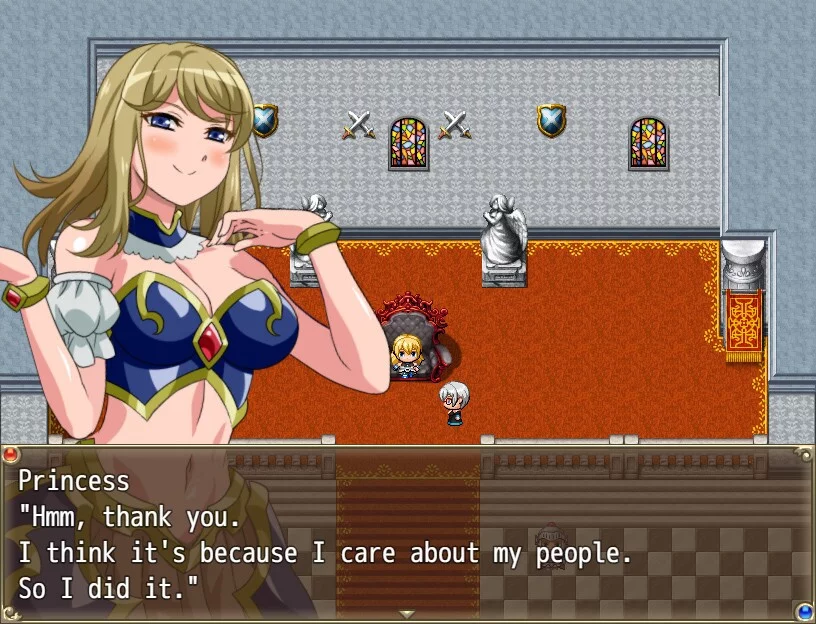 Изображение игры: Interview with horny Horse Princess
