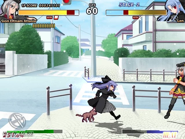 Изображение игры: Melty Blood: ReAct