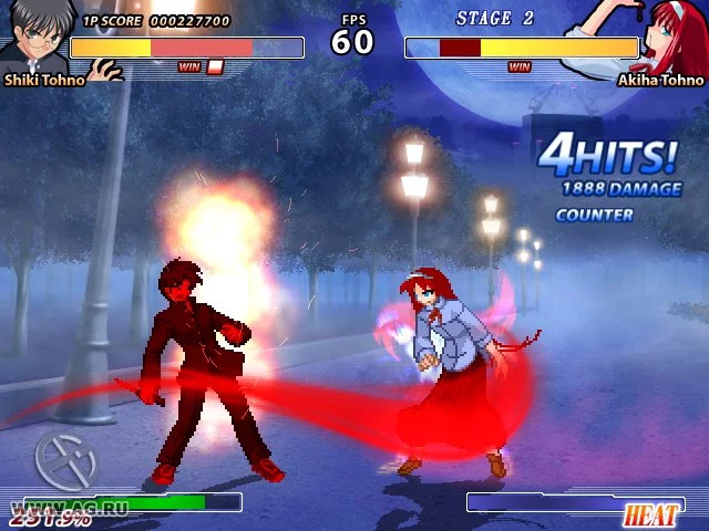 Изображение игры: Melty Blood: ReAct