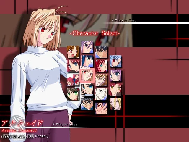 Изображение игры: Melty Blood: ReAct
