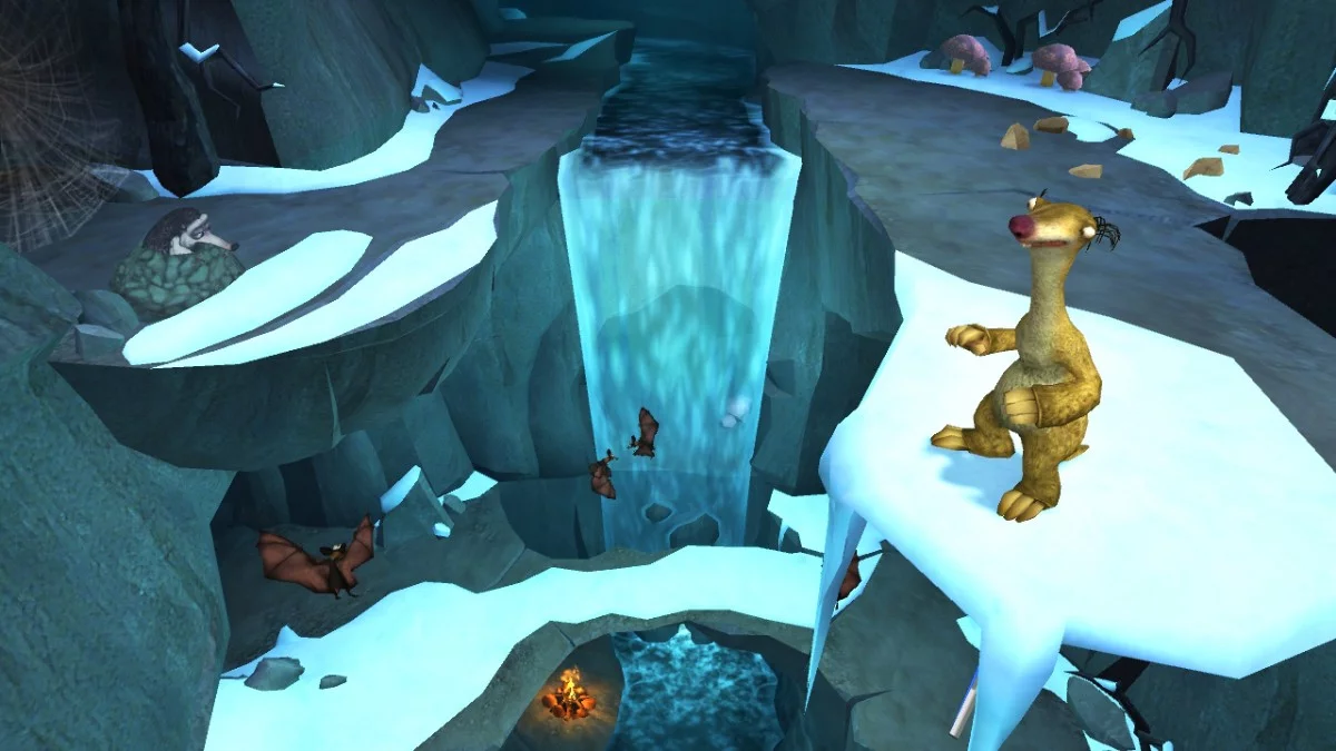 Изображение игры: Ice Age: Dawn of the Dinosaurs