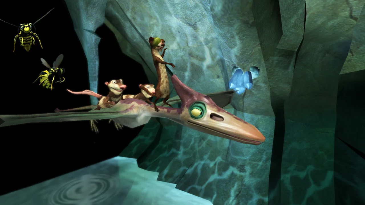 Изображение игры: Ice Age: Dawn of the Dinosaurs
