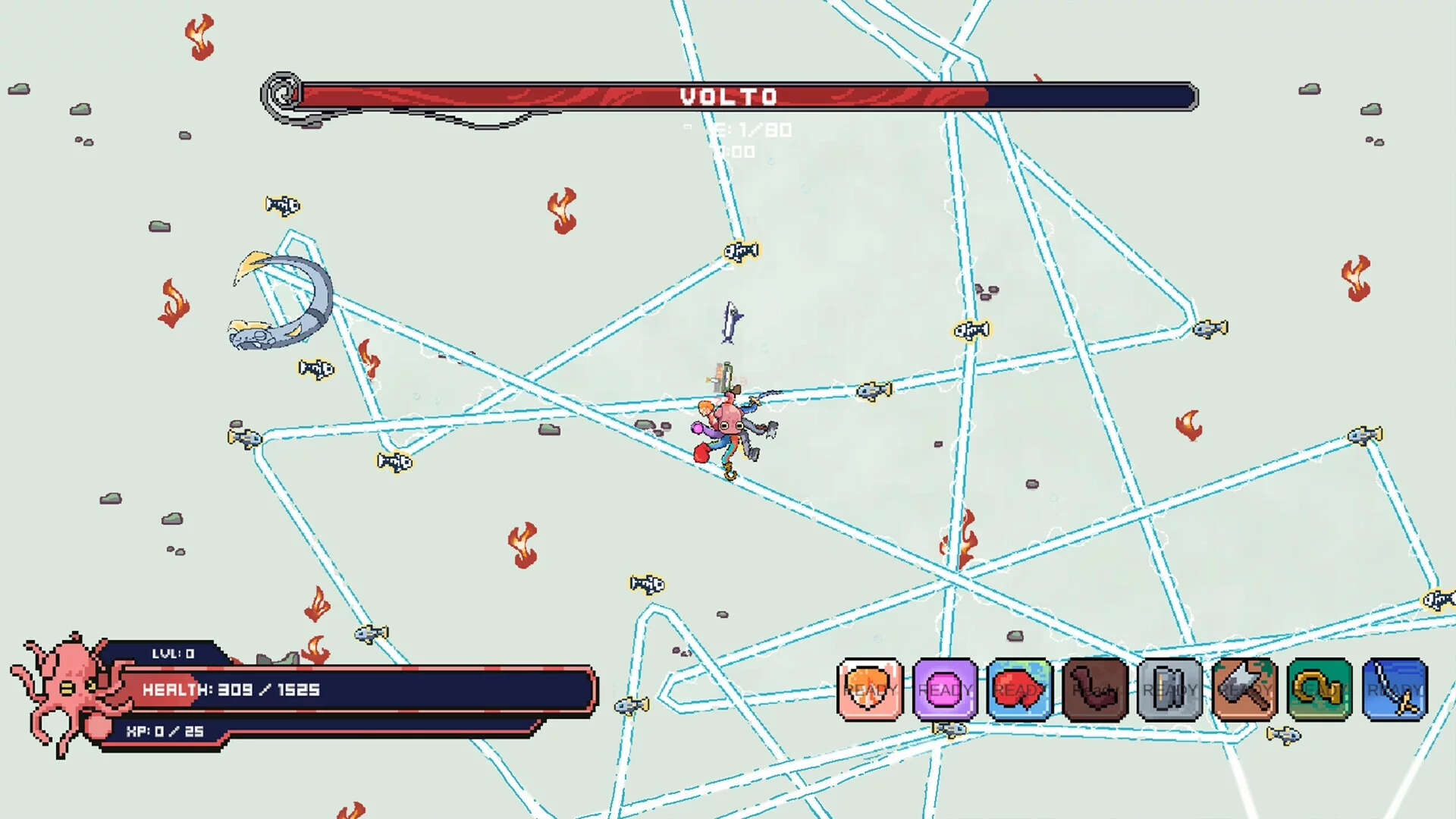 Изображение игры: Squidly's Revenge