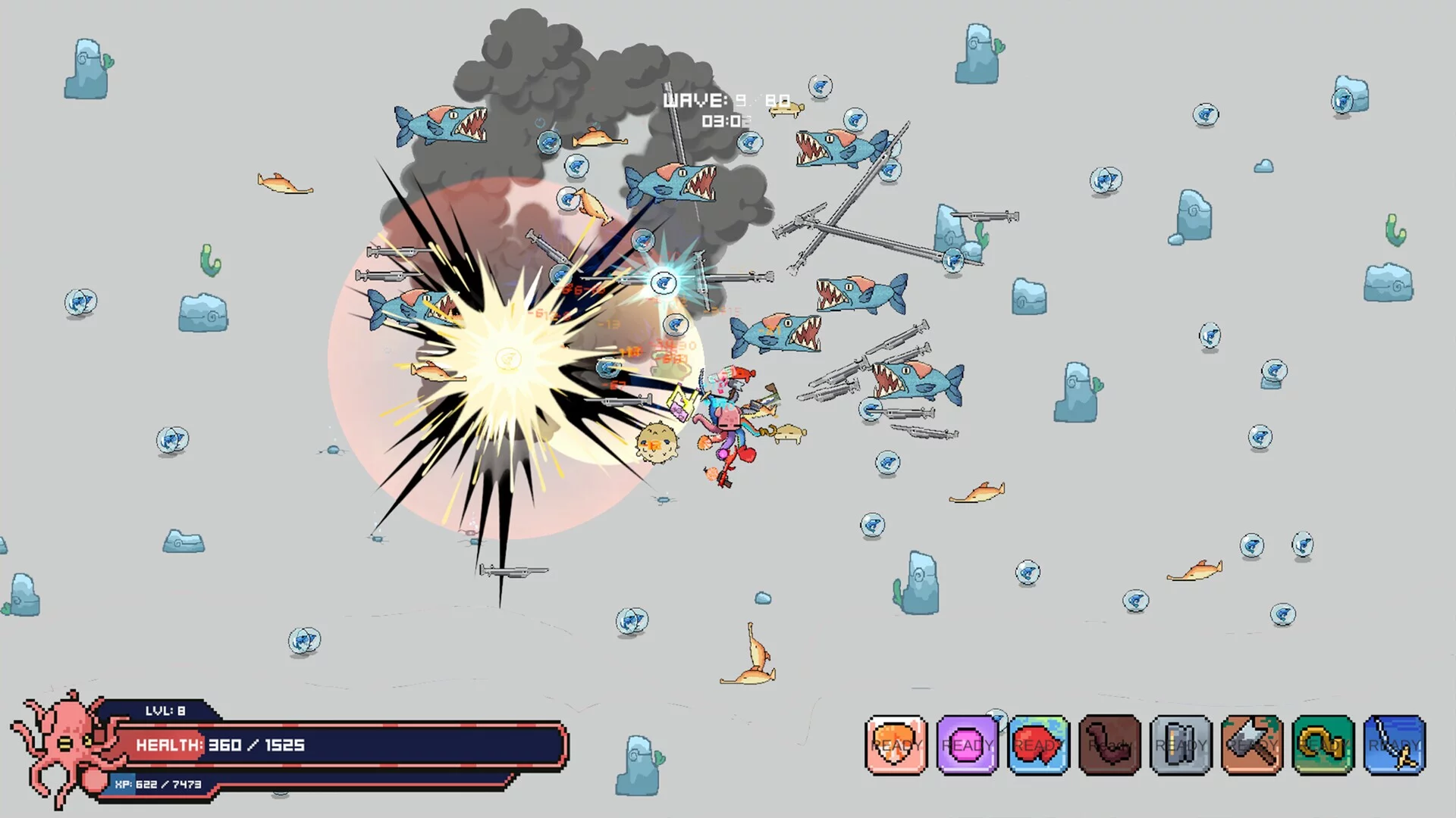 Изображение игры: Squidly's Revenge