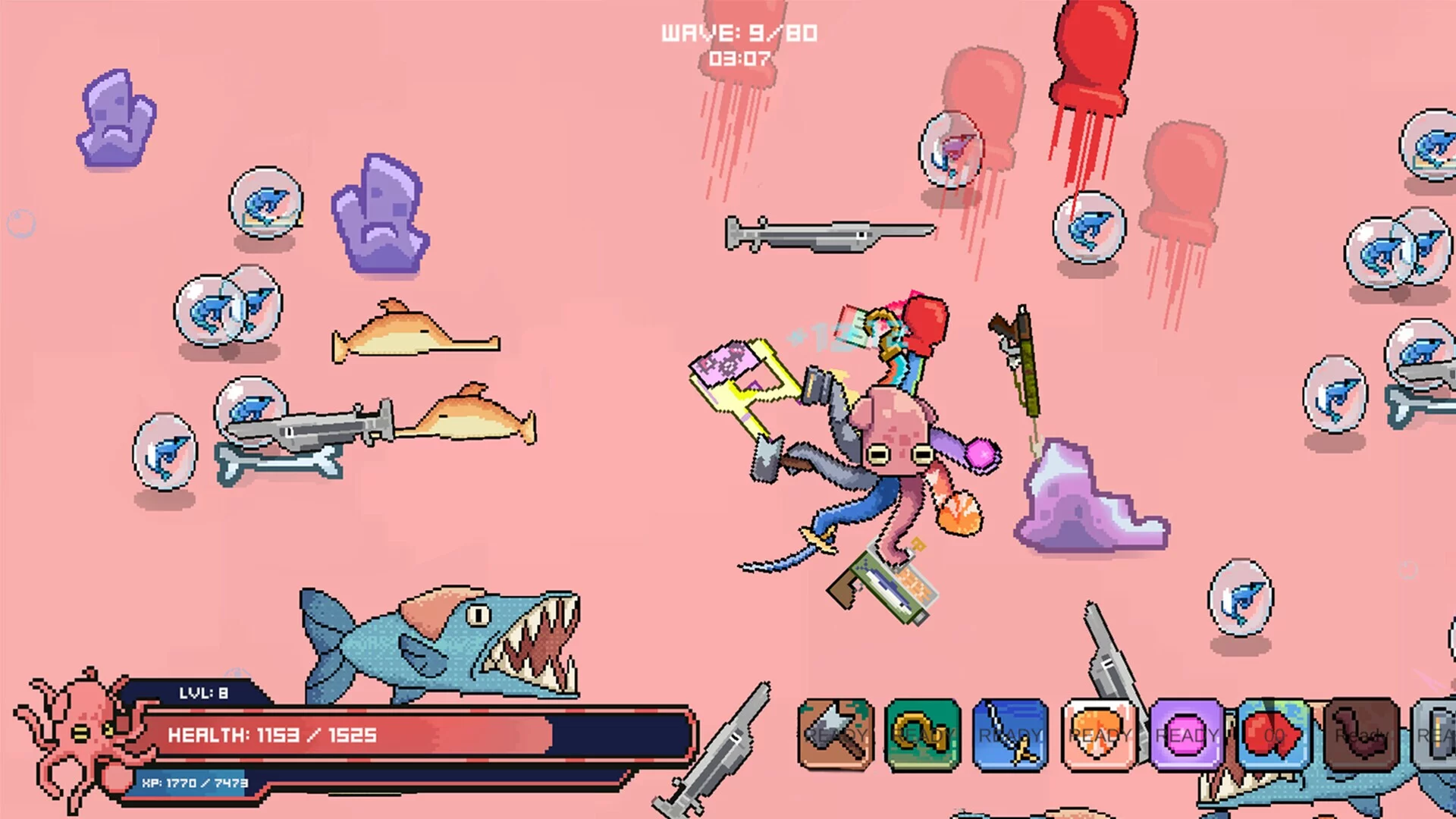 Изображение игры: Squidly's Revenge