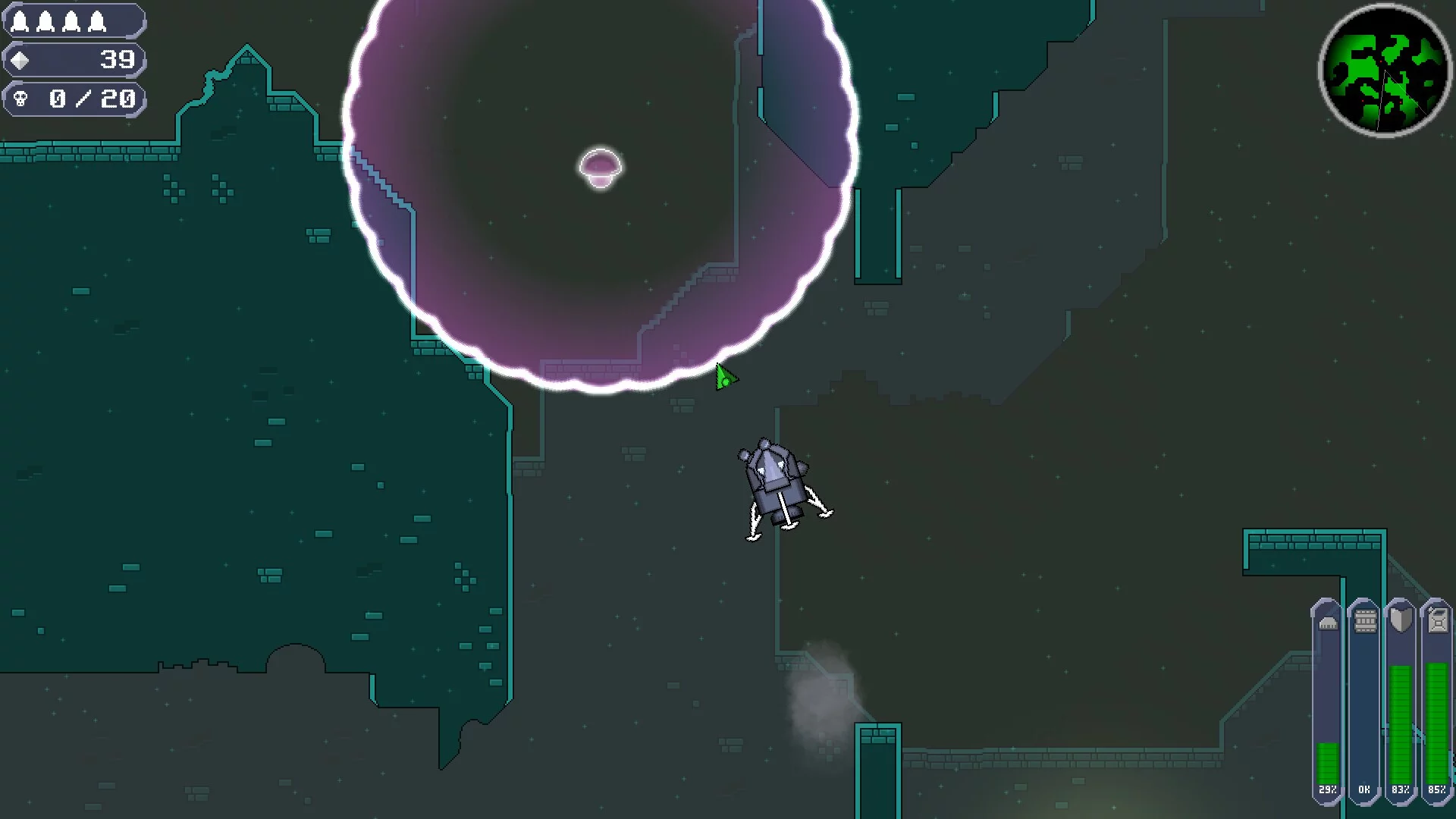 Изображение игры: Thrustme Too