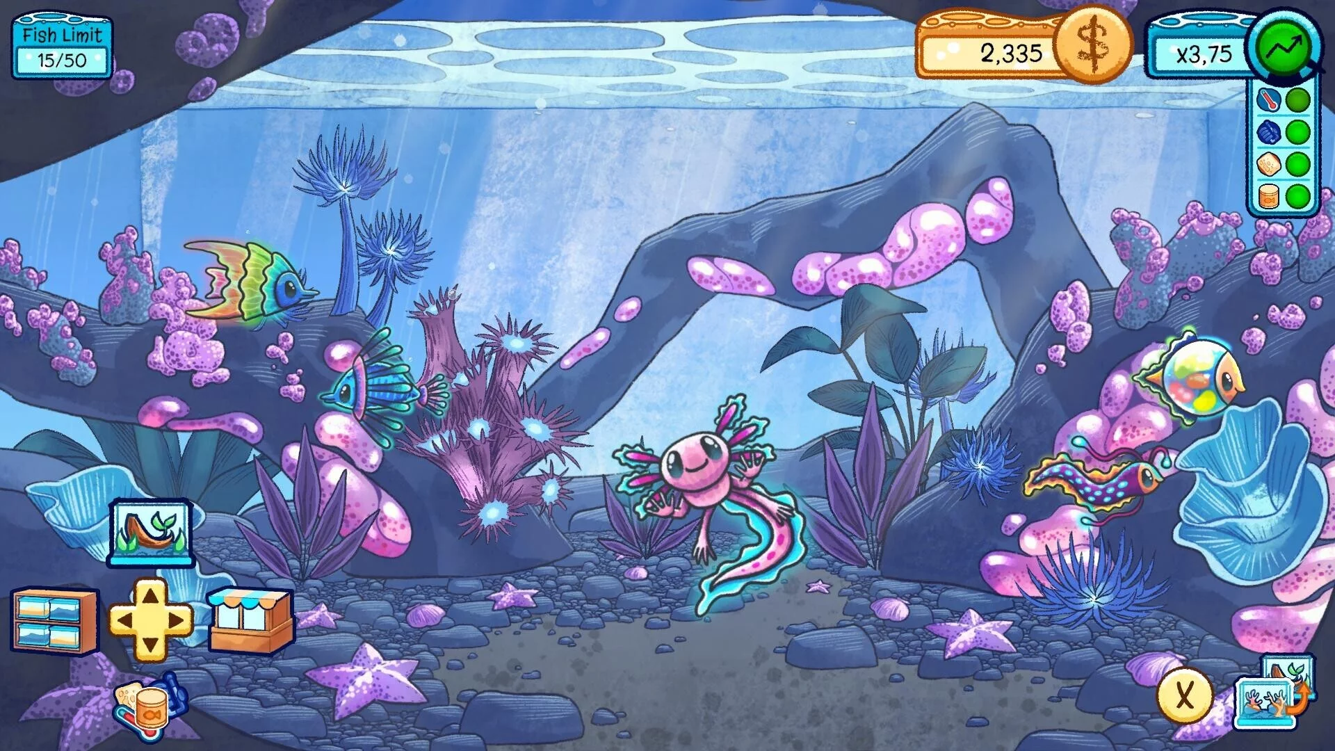 Изображение игры: My Cozy Aquarium