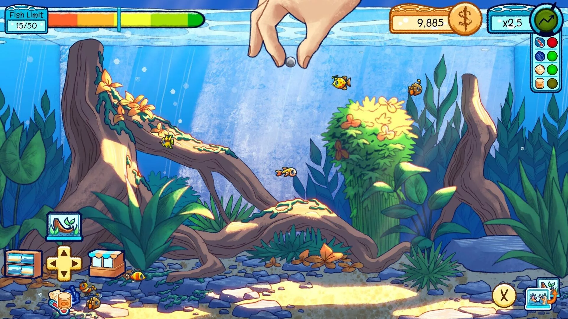 Изображение игры: My Cozy Aquarium