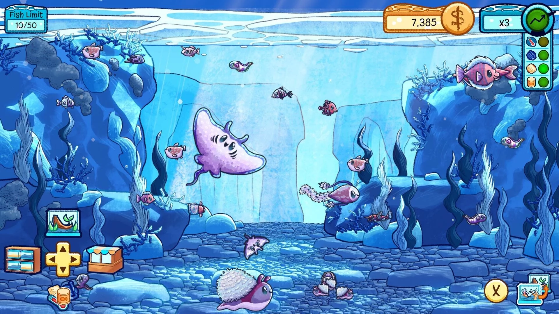 Изображение игры: My Cozy Aquarium