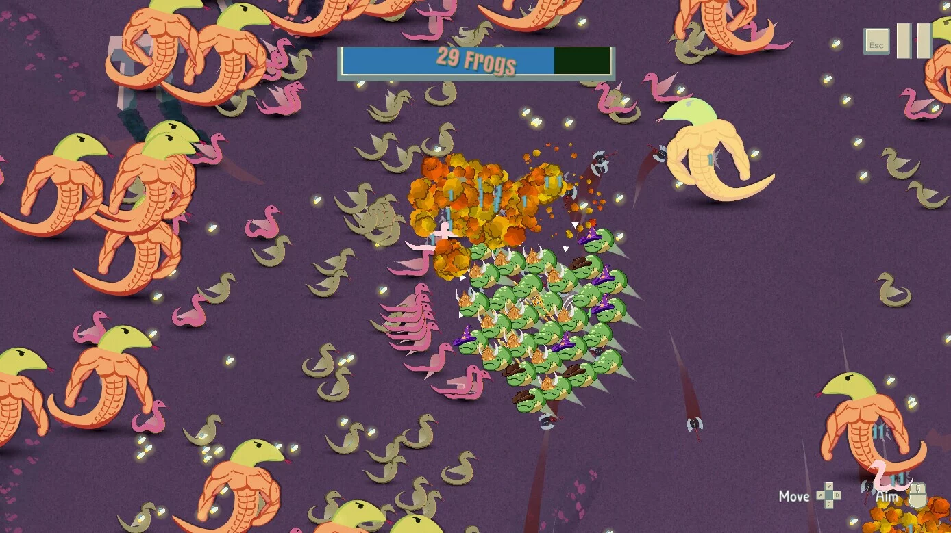 Изображение игры: Frogmageddon