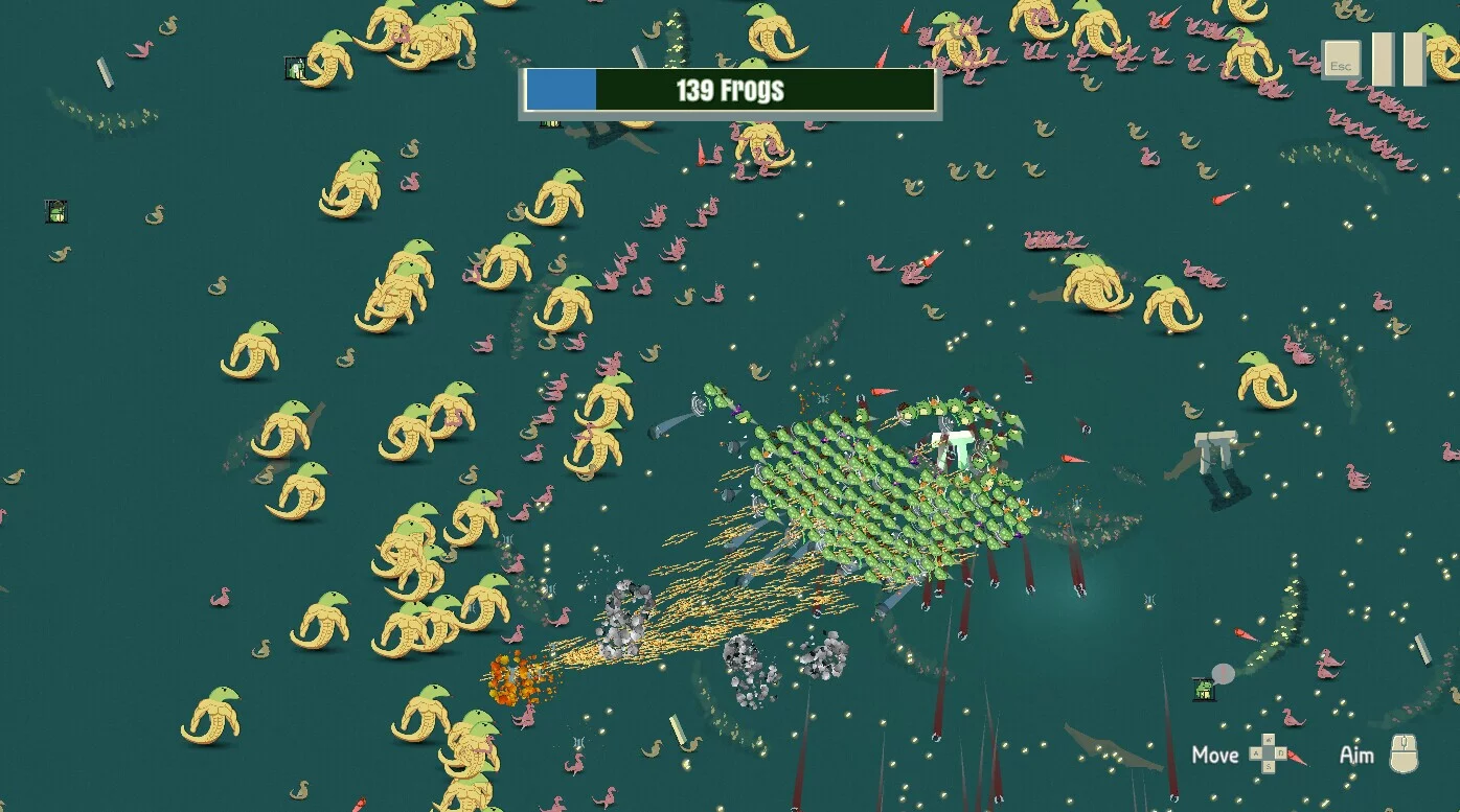 Изображение игры: Frogmageddon