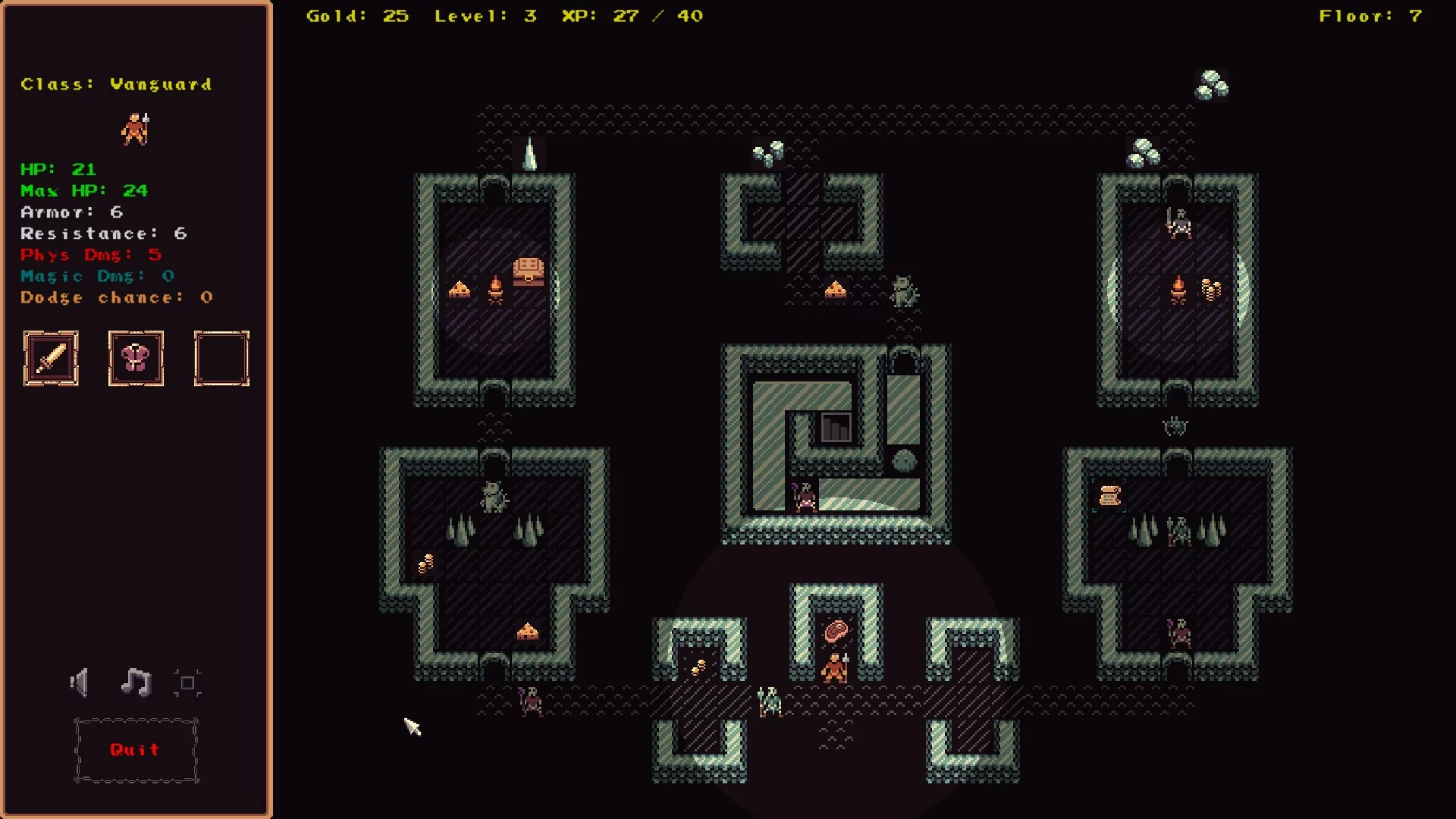 Изображение игры: Rogue Descent