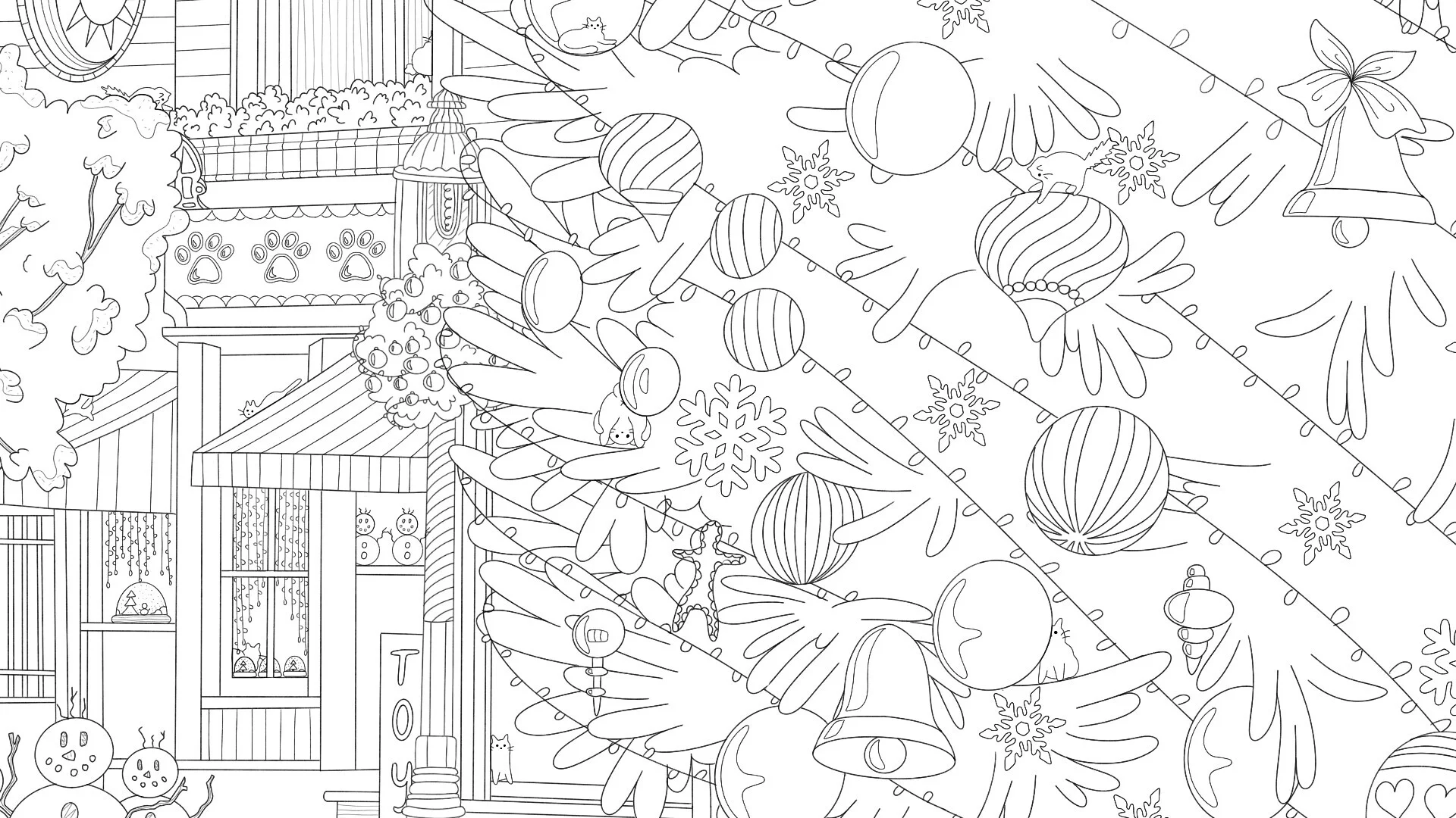Изображение игры: 100 Christmas Cats