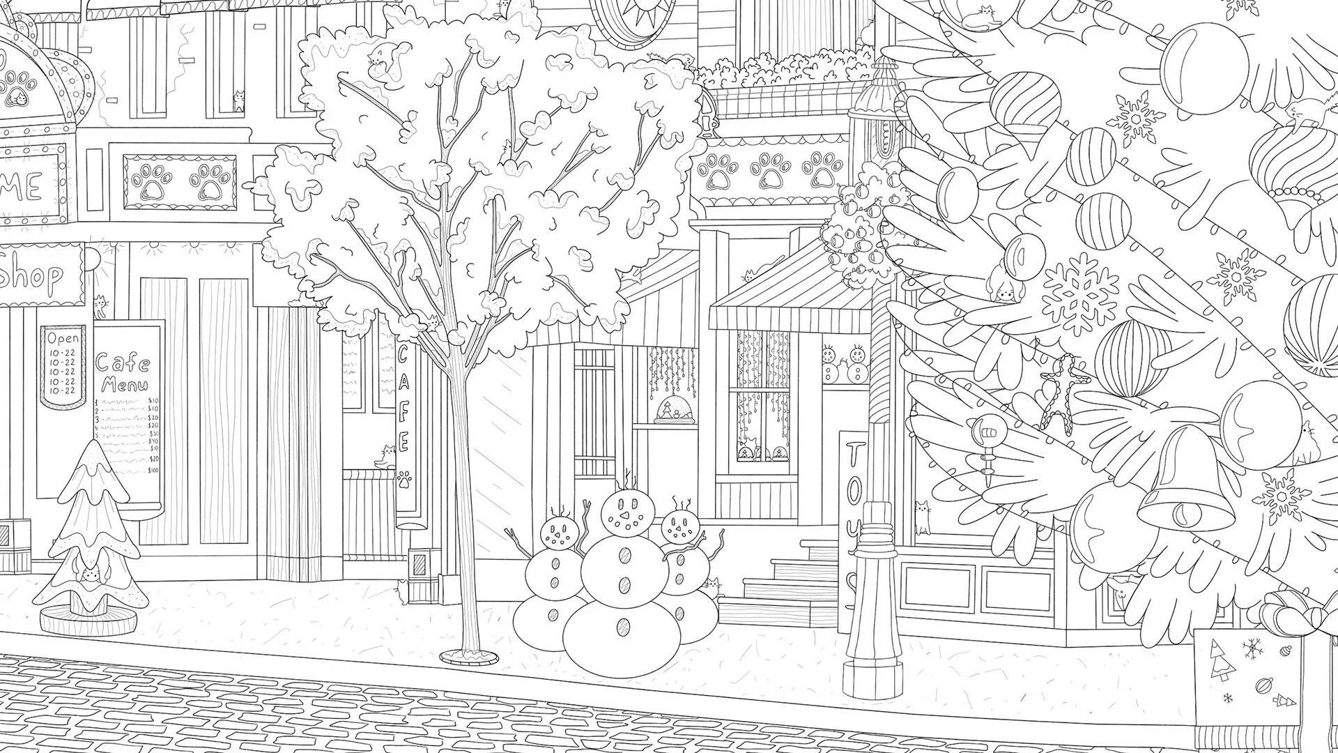Изображение игры: 100 Christmas Cats