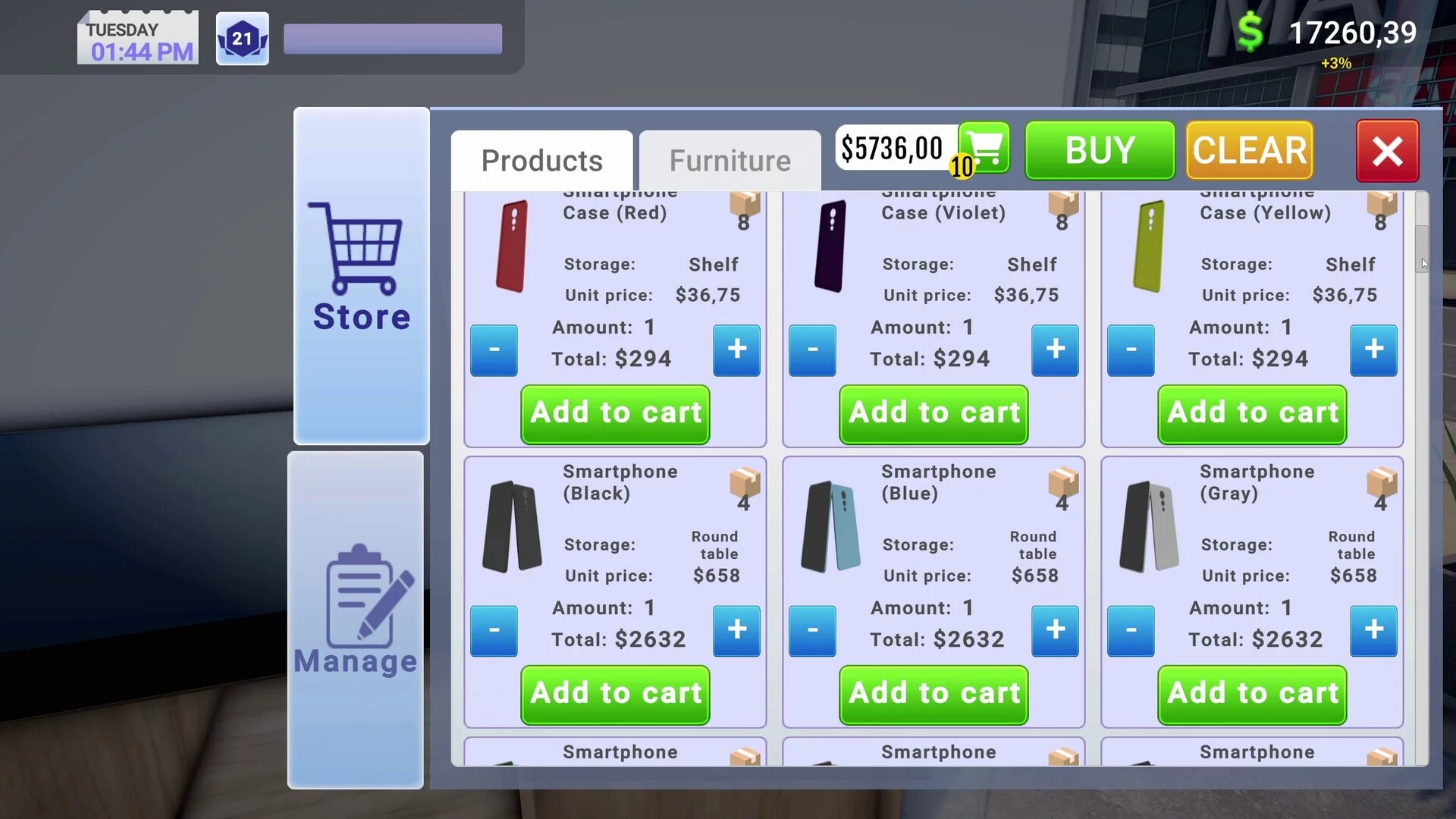 Изображение игры: Electronics Store Simulator