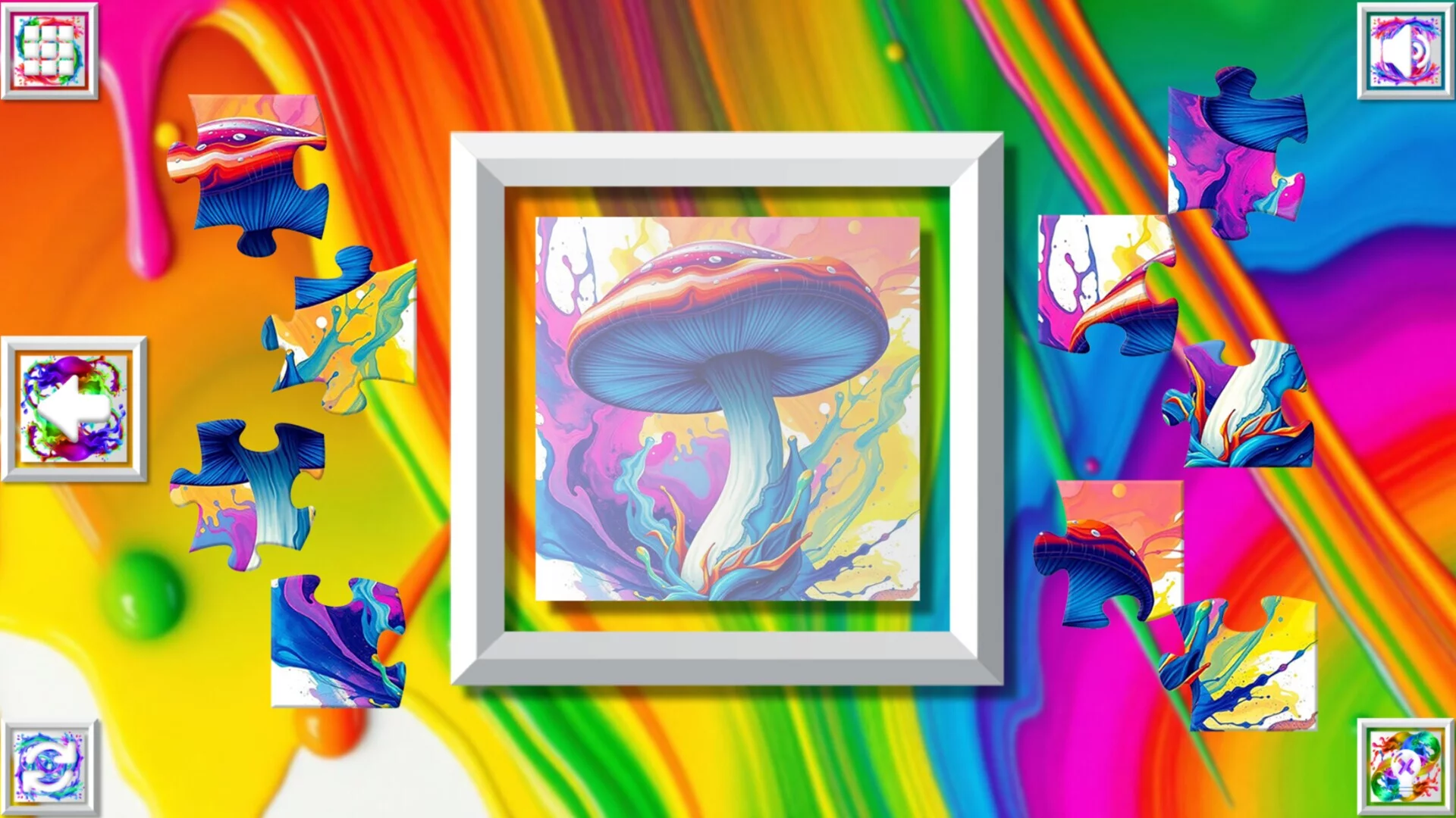 Изображение игры: Color Splash: Mushrooms