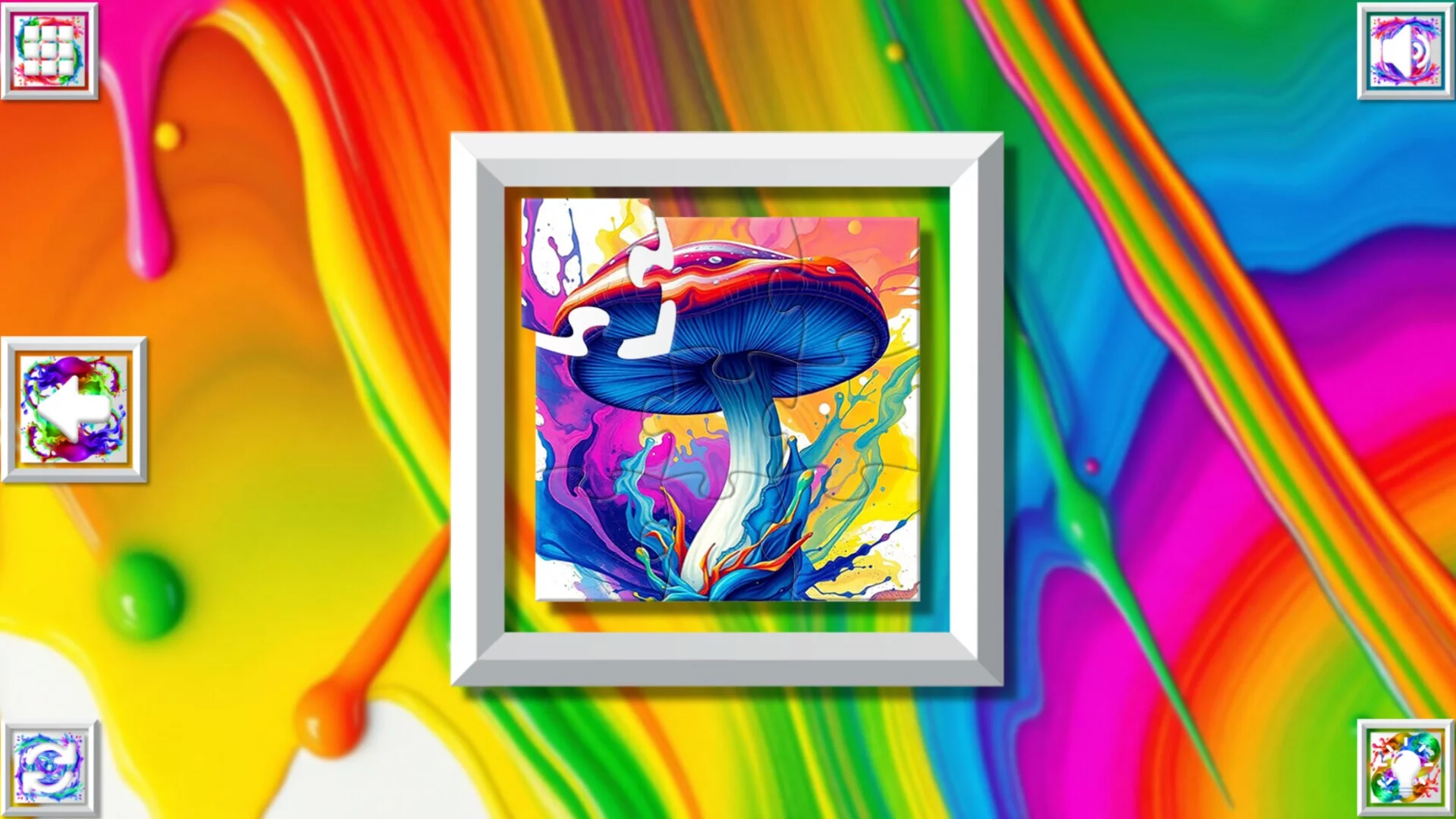 Изображение игры: Color Splash: Mushrooms