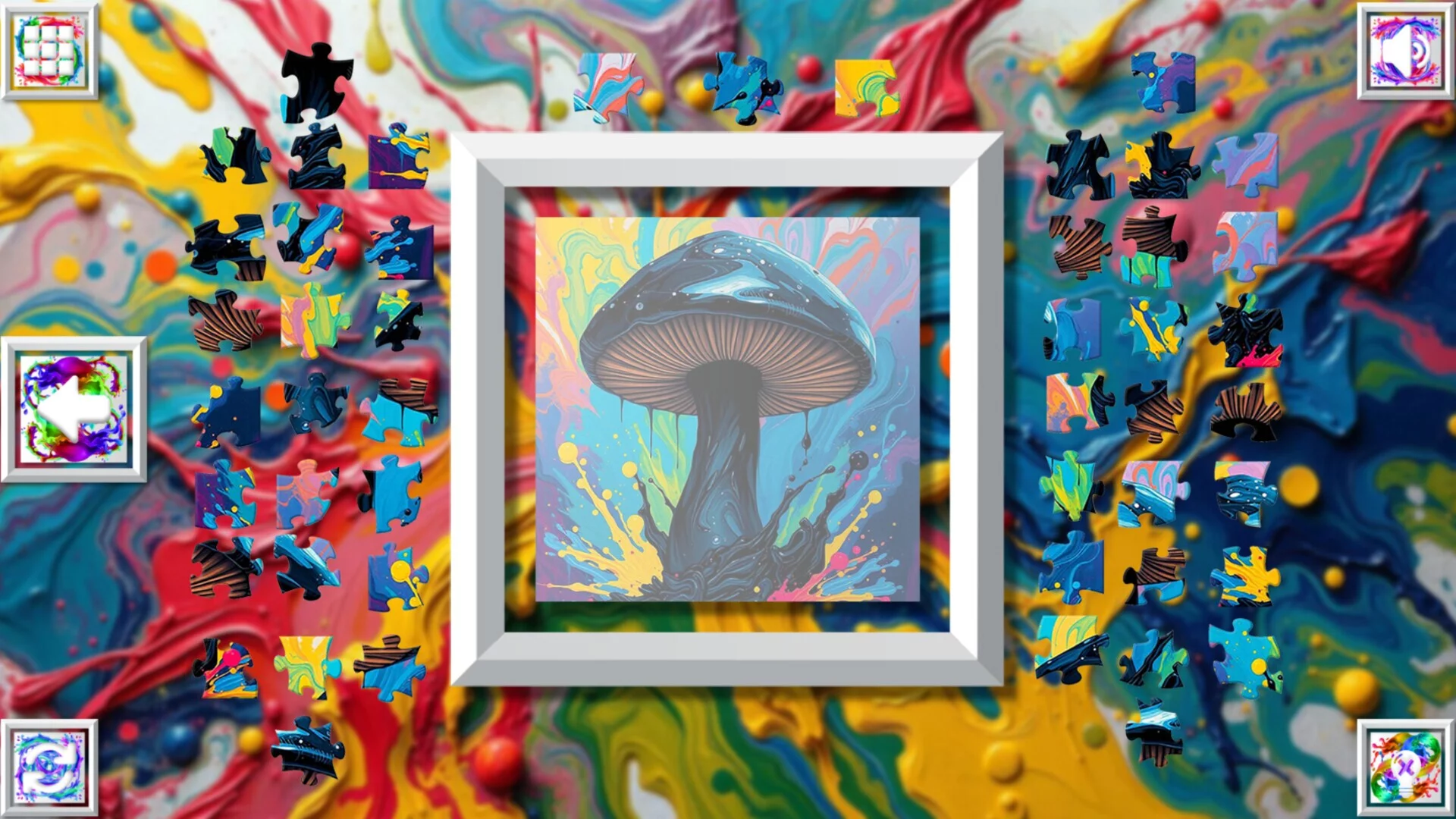 Изображение игры: Color Splash: Mushrooms