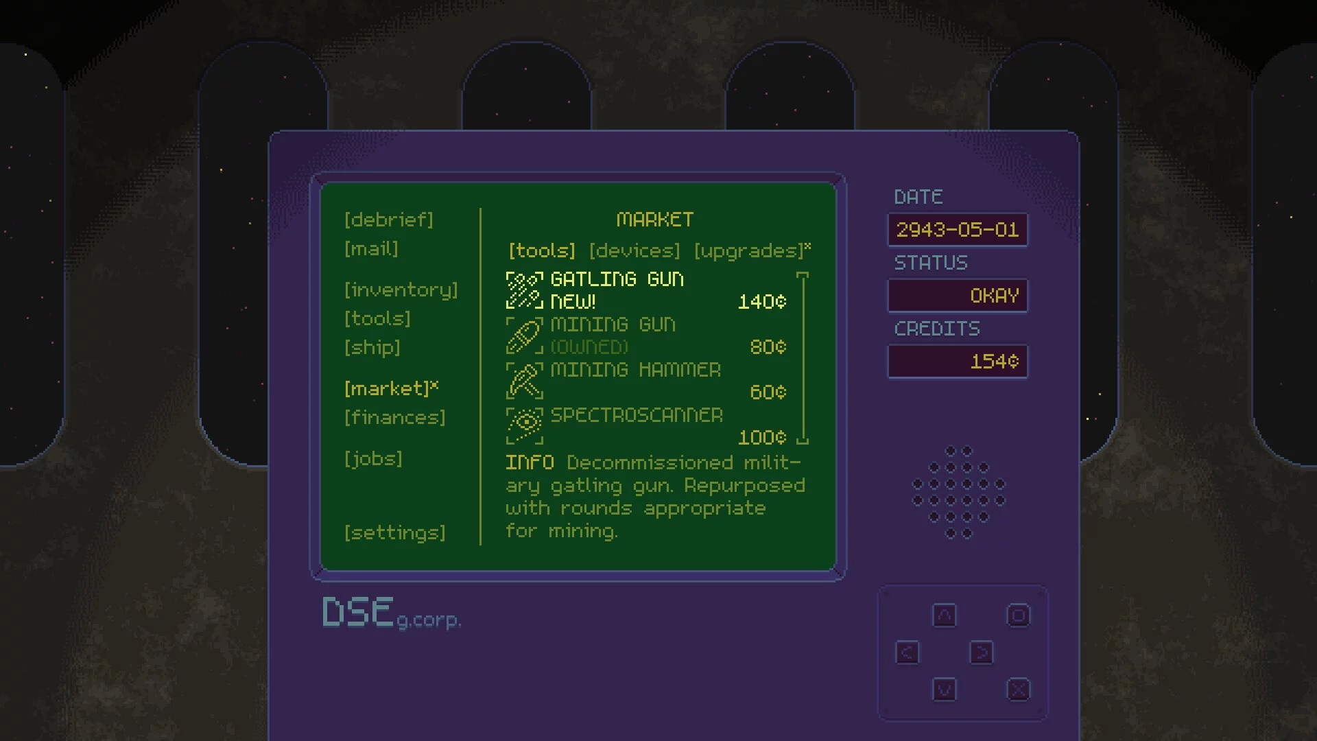 Изображение игры: Deep Space Exploitation