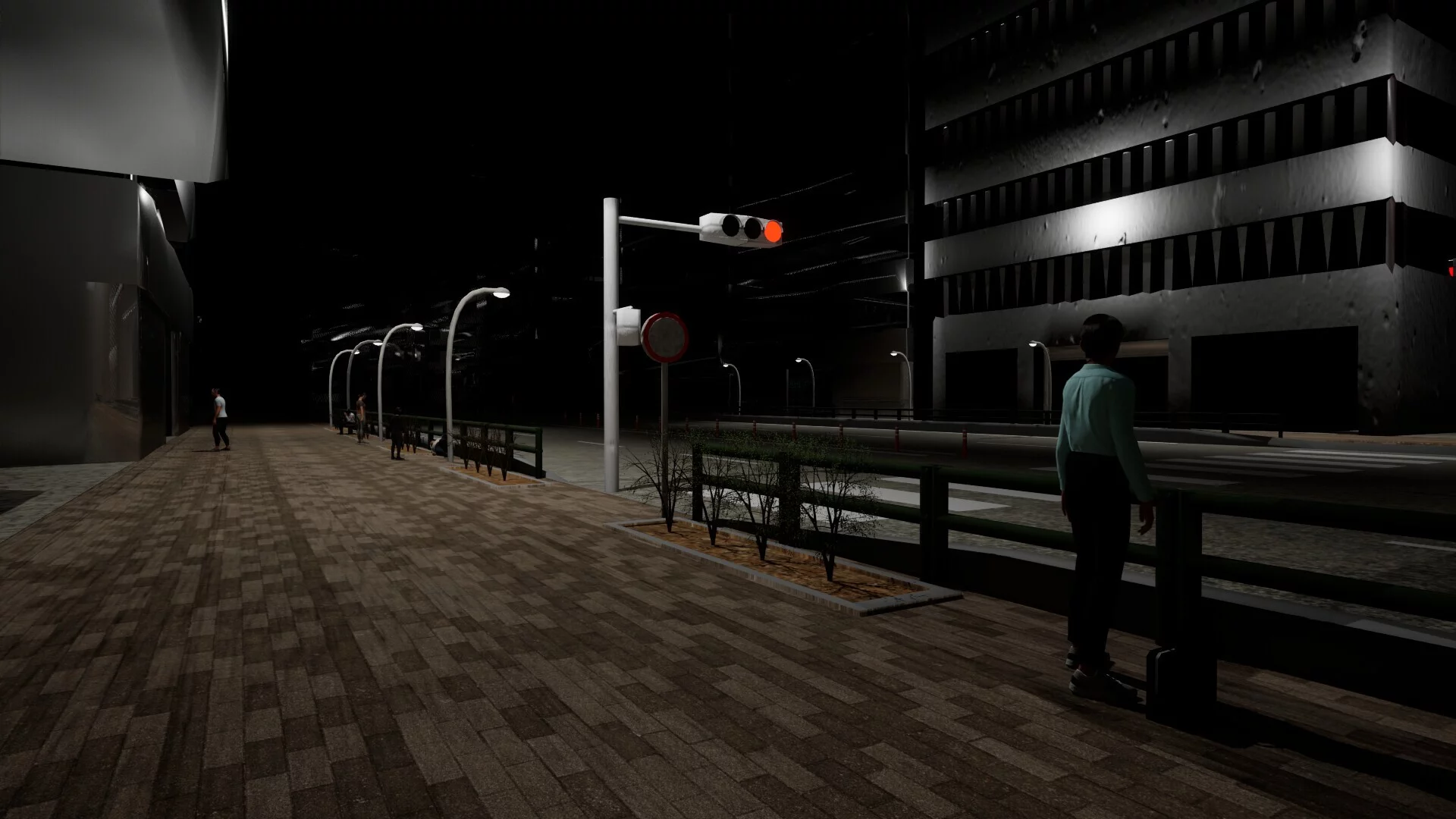 Изображение игры: 横断異道-The Crosswalk Anomaly