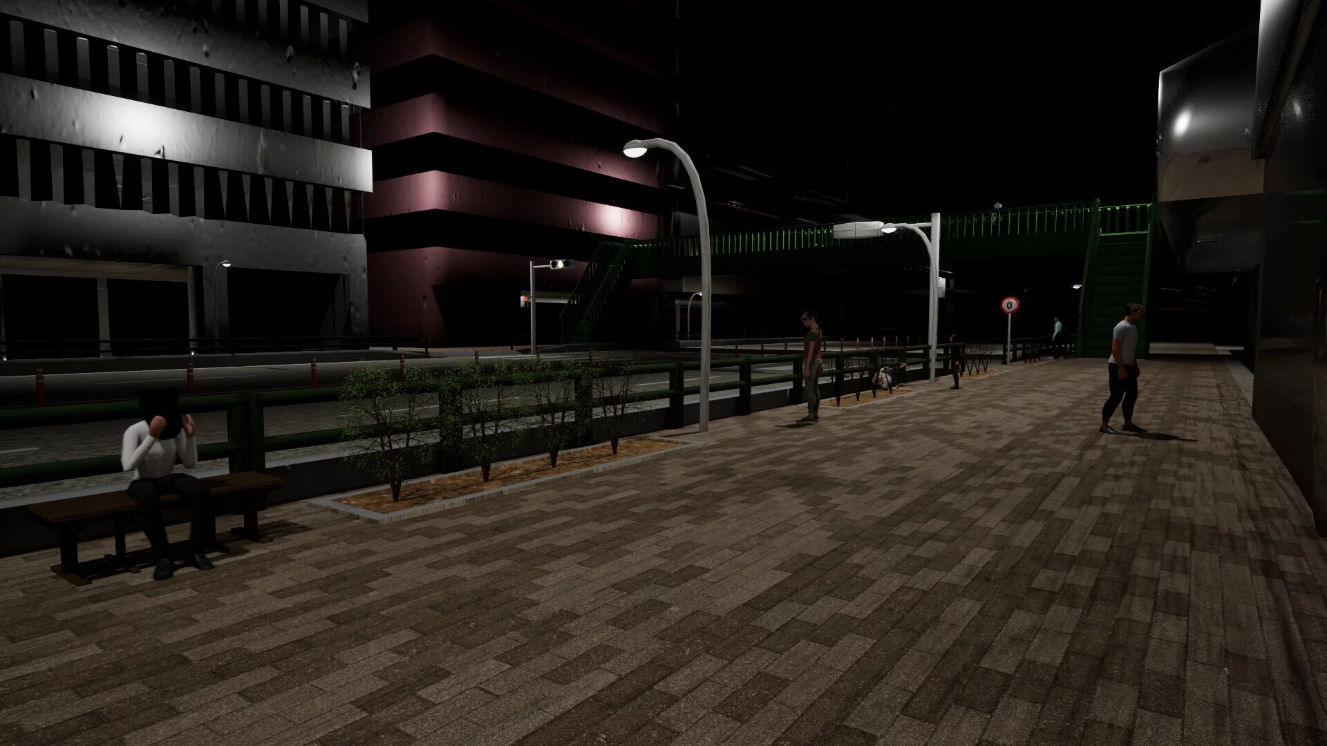 Изображение игры: 横断異道-The Crosswalk Anomaly