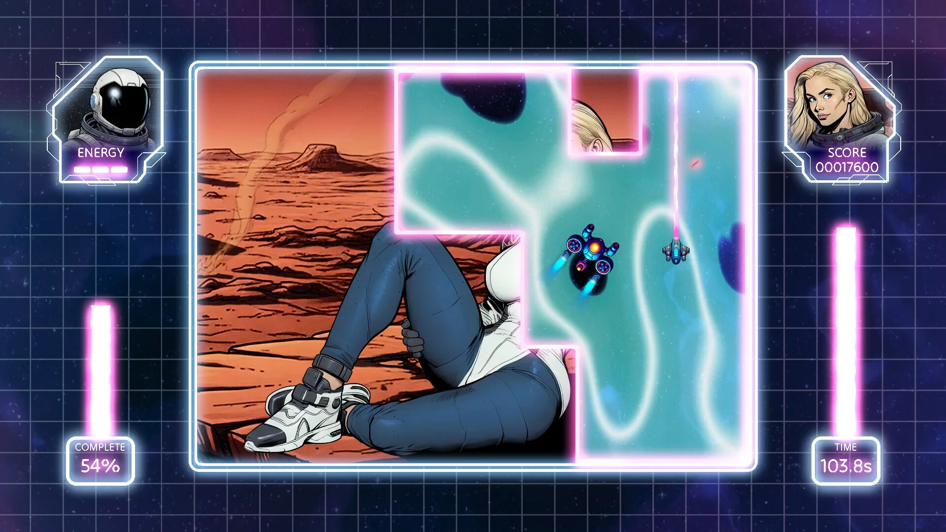 Изображение игры: Star Panic: Cosmic Queens
