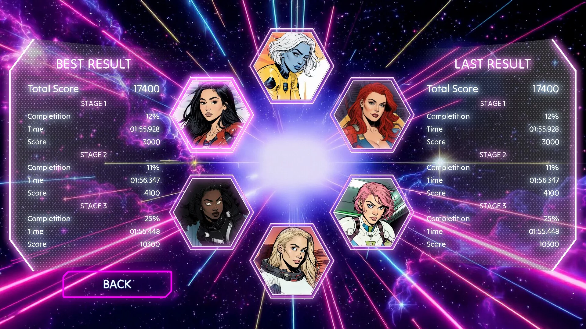 Изображение игры: Star Panic: Cosmic Queens