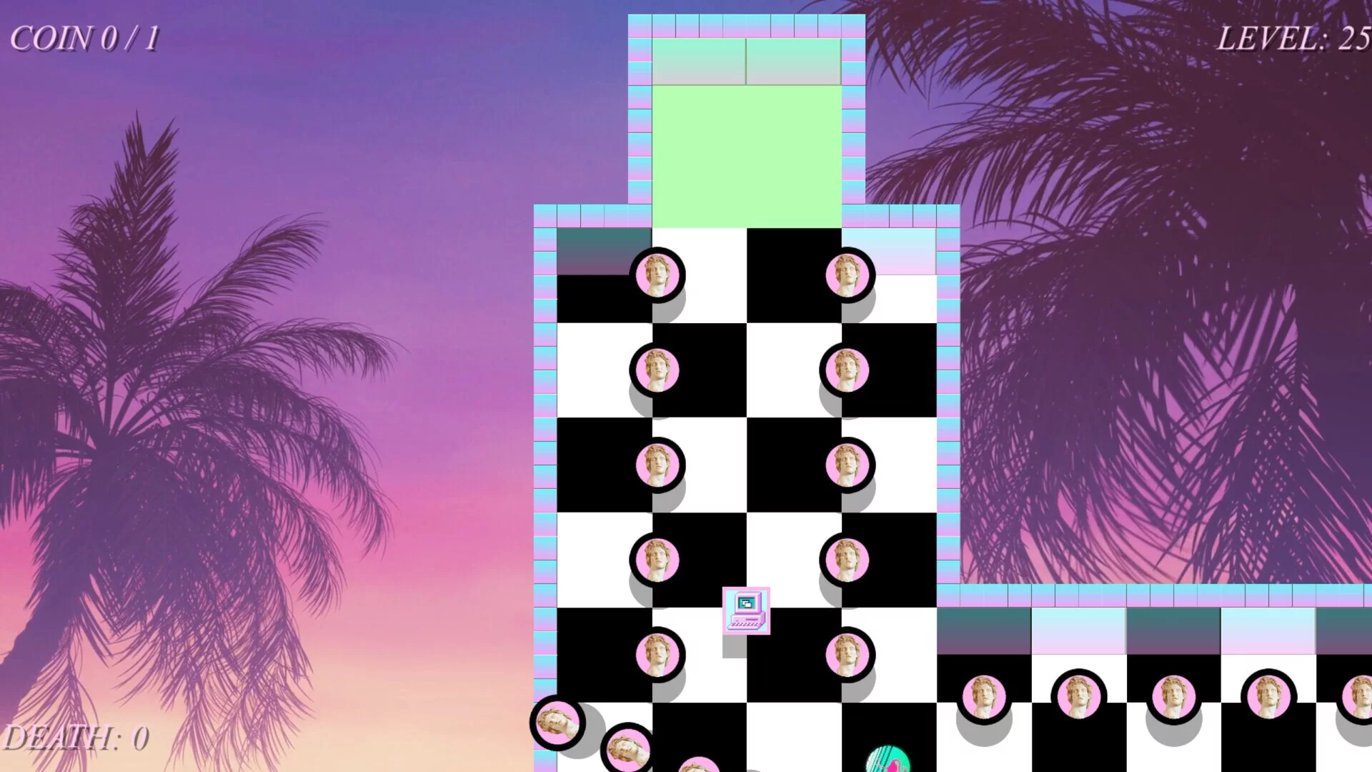 Изображение игры: Vaporwave Hardest Game