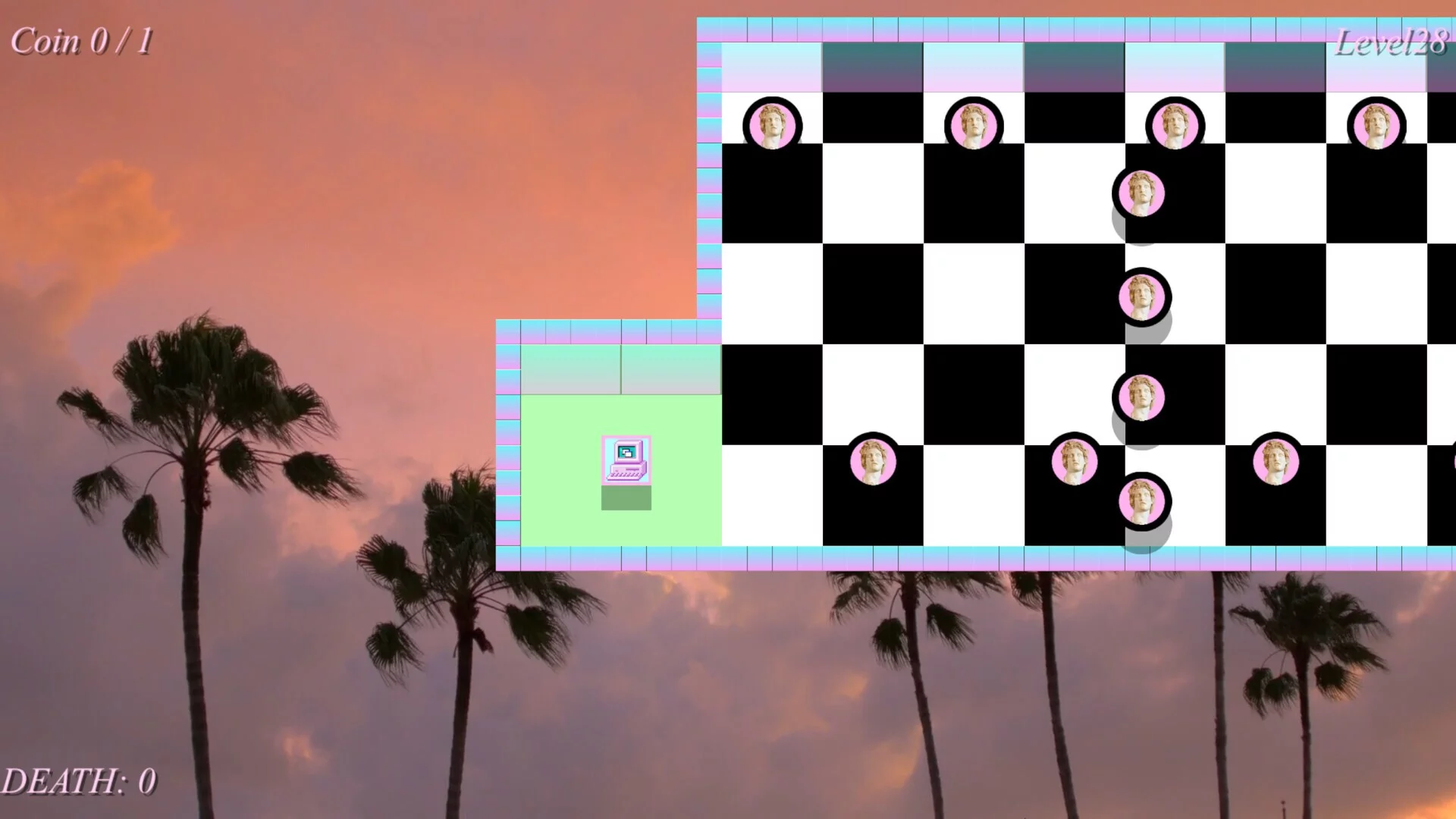 Изображение игры: Vaporwave Hardest Game