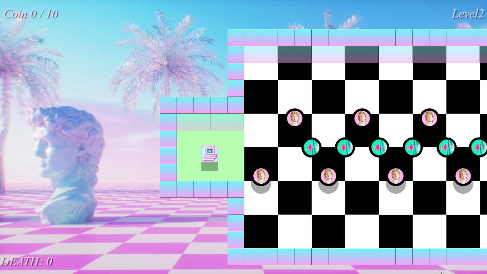 Изображение игры: Vaporwave Hardest Game